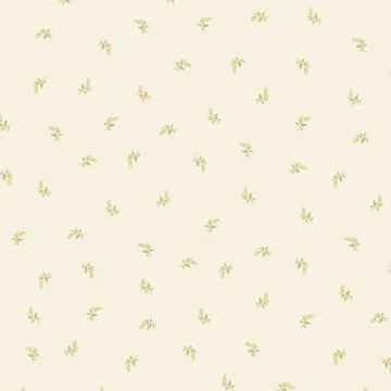 FK26940 Lilac Small Leaf Wallpaper Ochre, Brown, Cream Pretty Prints 4 Norwall Wallcovering