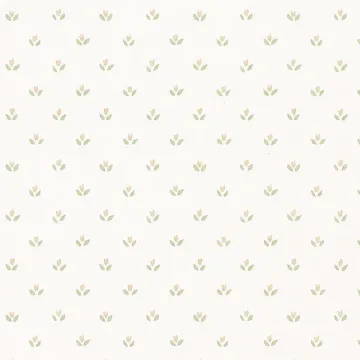 FK26952 Mini Tulip Wallpaper Beige, Green Fresh Kitchens 5 Norwall Wallcovering