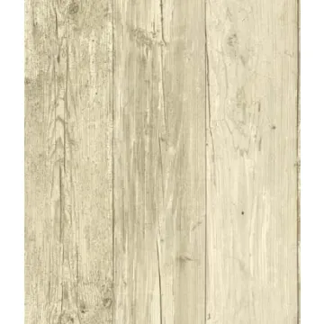 Beige Cabin Boards Wallpaper FK3929