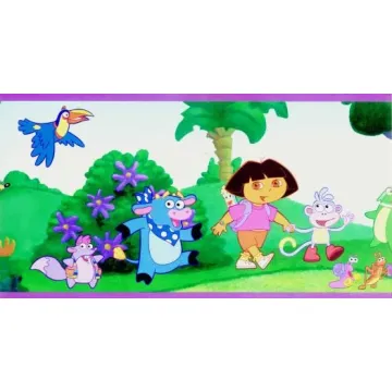 Dora and Friends Wallpaper Border NK2100B