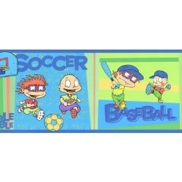 Rugrats Sports Wallpaper Border NK2103B
