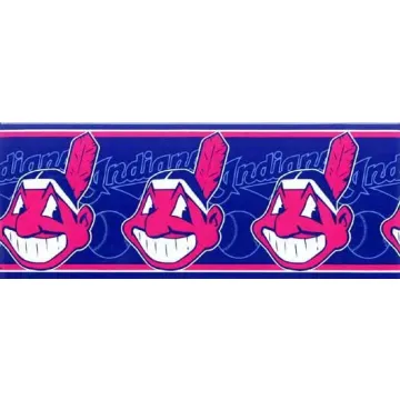 MLB Cleveland Indians Wallpaper Border