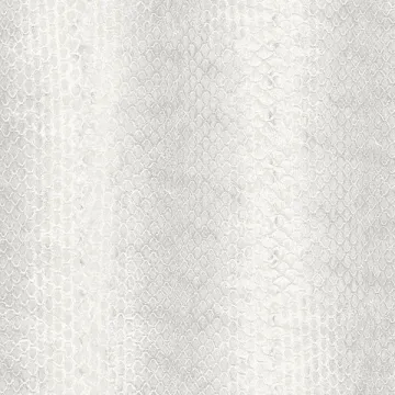 G67428 Light Grey, White Snakeskin Print Wallpaper Natural FX Norwall Wallcovering