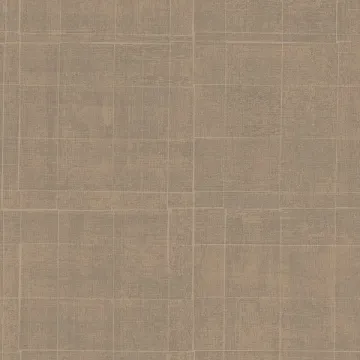 G67454 Medium Brown Linen Grid Wallpaper Natural FX Norwall Wallcovering