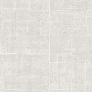 G67459 Light Grey, White Linen Grid Wallpaper Natural FX Norwall Wallcovering