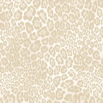 G67464 Shades of Beige Cheetah Print Wallpaper Beige, Light Off White Natural FX Norwall Wallcovering