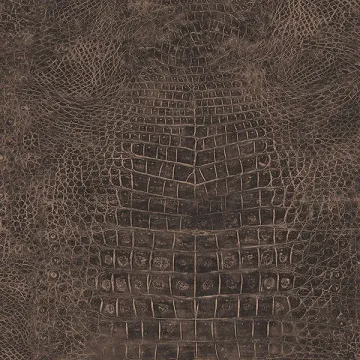 G67500 Black, Bronze Croc Skin Wallpaper Natural FX Norwall Wallcovering