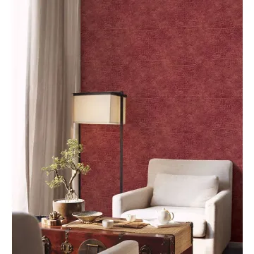 G67511 Burnt Red Croc Skin Wallpaper Natural FX Norwall Wallcovering