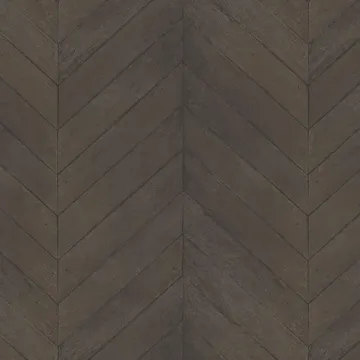 G67997 Chevron Wood Wallpaper Brown, Chocolate Farmhouse Living Norwall Wallcovering