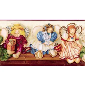 Angel Doll Wallpaper Border