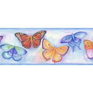 Butterfly Breezes Wallpaper Border
