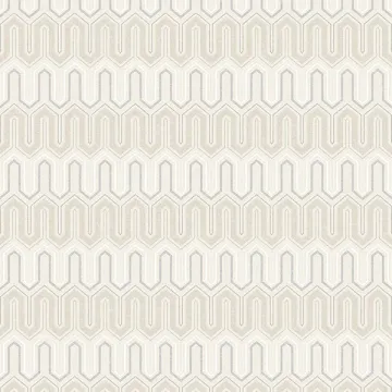 GX37610 Zig Zag Wallpaper Tan, Grey, Dove GeometriX Norwall Wallcovering