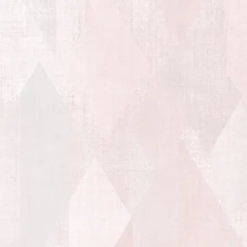 GX37636 Glass Shards Wallpaper Pink, Light Grey, Rose GeometriX Norwall Wallcovering