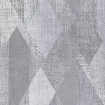 GX37637 Glass Shards Wallpaper Grey, Pepper GeometriX Norwall Wallcovering