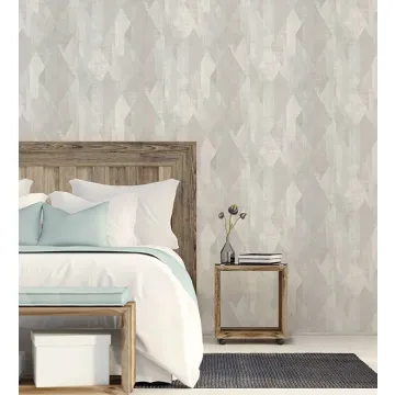 GX37638 Glass Shards Wallpaper Green, Mint, Grey GeometriX Norwall Wallcovering