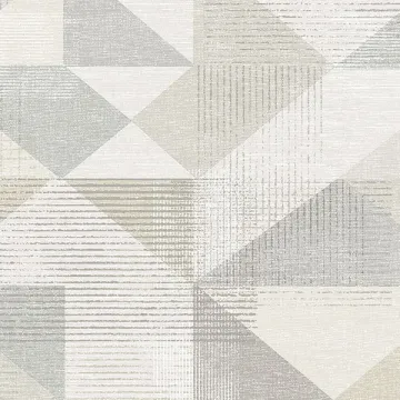 GX37651 Silk Screen Geometric Wallpaper Beige, Grey GeometriX Norwall Wallcovering