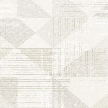 GX37653 Silk Screen Geometric Wallpaper Beige GeometriX Norwall Wallcovering