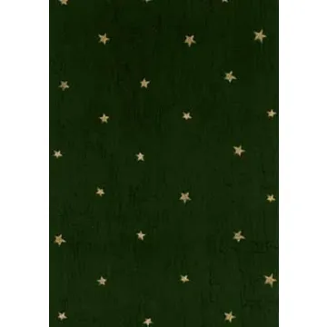Green Star Burgundy Crackle Wallpaper