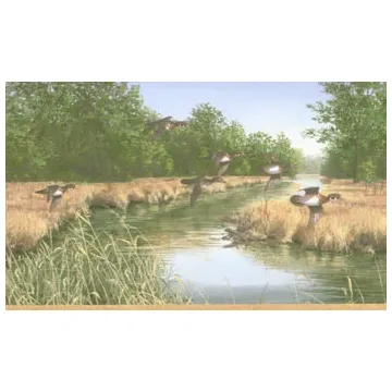 Duck Hunters Dream Wallpaper Border HG546B