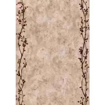 Tan Pip Berry Crackle Wallpaper