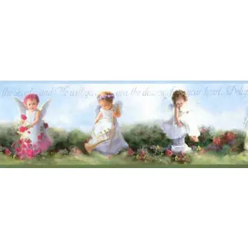 Inspirational Angel Wallpaper Border