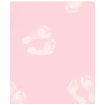 Pink Footprints Wallpaper