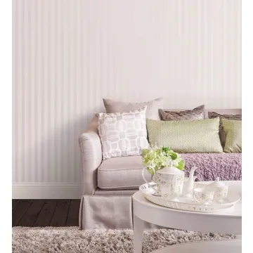 IM36413 Matte / Shiny Stripe Emboss Wallpaper Light Purple Silk Impressions 2 Norwall Wallcovering