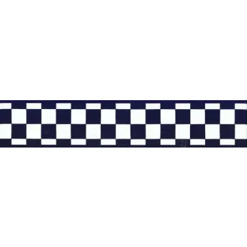 Black and White Checkered Wallpaper Border IN2642B