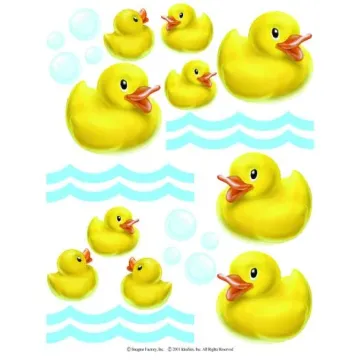 Rubber Ducky Wallpaper Cutouts