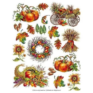Thanksgiving/Harvest Wallpaper Cutouts
