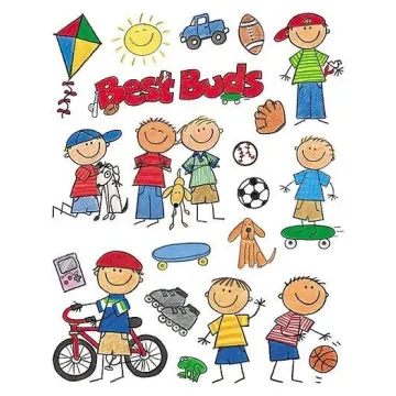Best Buds Wallpaper Cutouts