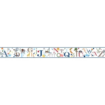 Friends Forever Alphabet Border
