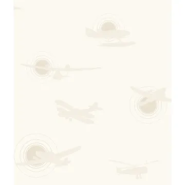 Friends Forever Airplane Silhouettes Wallpaper