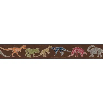 Friends Forever Dino Dig Dinosaur Border