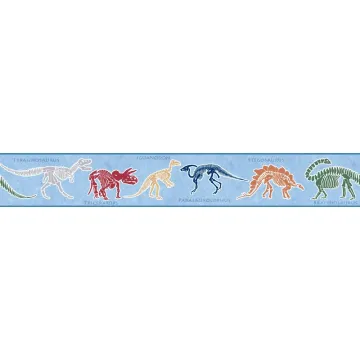 Friends Forever Dino Dig Dinosaur Border