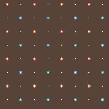 Friends Forever Dena Floral Dot Wallpaper
