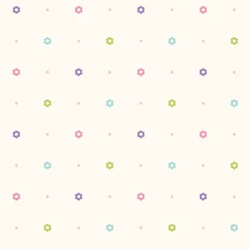 Friends Forever Dena Floral Dot Wallpaper