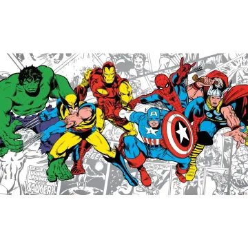 Walt Disney Kids Ii Marvel Classic Character Mural
