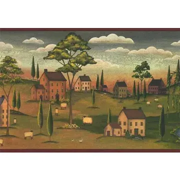 Willow Farm Wallpaper Border