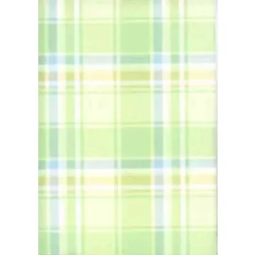 Green & Blue Plaid Wallpaper - Norwall Wallcoverings
