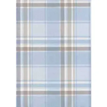 Blue and Tan Plaid Wallpaper
