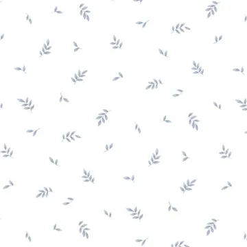 KB25622 Kitchen Leaves Wallpaper Blue Elements Norwall Wallcovering