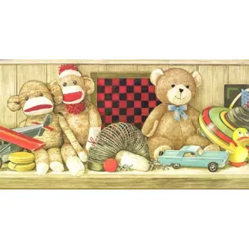 Childrens Playroom Wallpaper Border