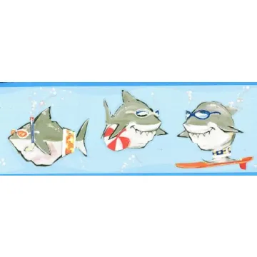 Shark Wallpaper Border