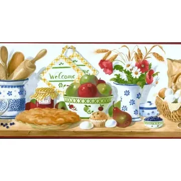 Apple Pie Wallpaper Border