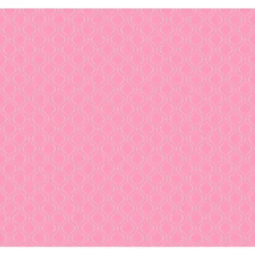 Pretty Pink Glitter Trellis Wallpaper KS2242
