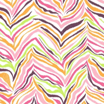 Cool Kids Multi Zebra Wallpaper