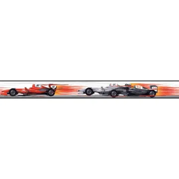 Cool Kids Race Car Border