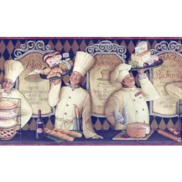 Chef Wallpaper Border