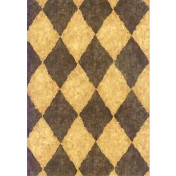 Black and Gold Harlequin Wallpaper